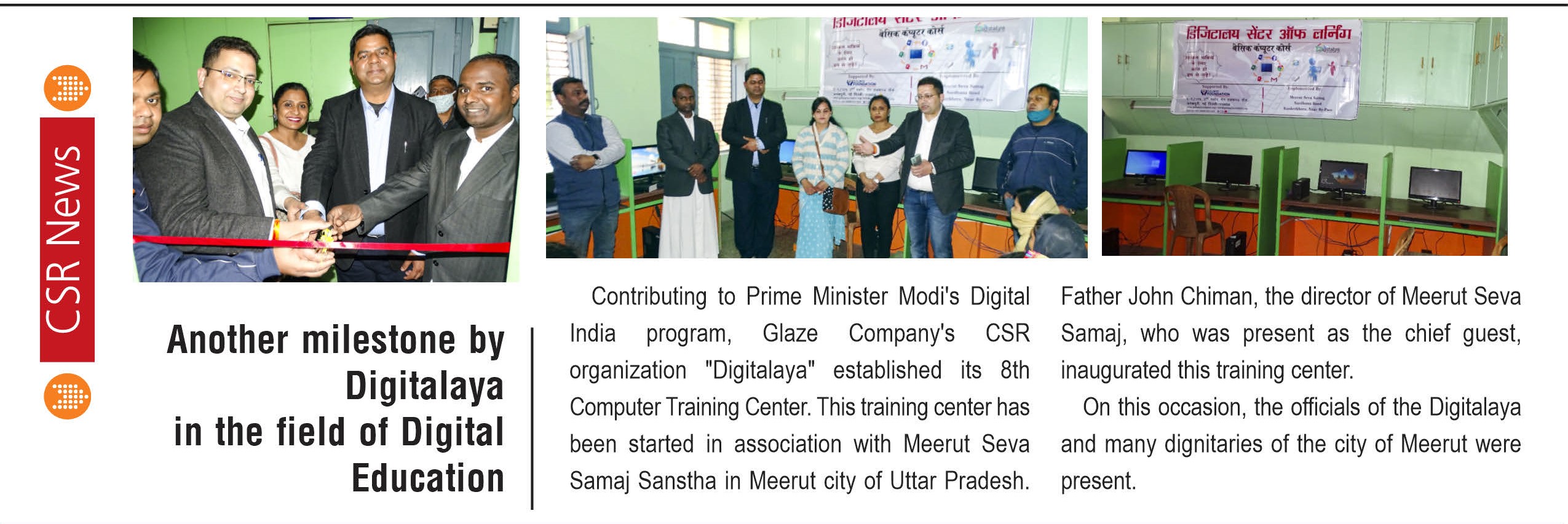 Another meaningful step by Galway's CSR organization “Digitalaya” in Digital Education