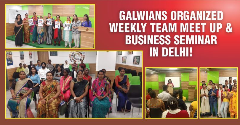 Galway Leaders Organized Weekly Team Meetup & Galway Business Seminar in Delhi