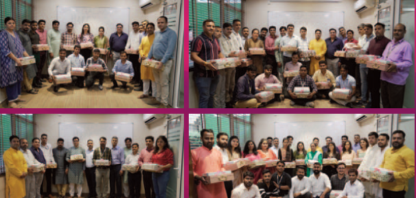 Diwali Celebrated at Galway Head office