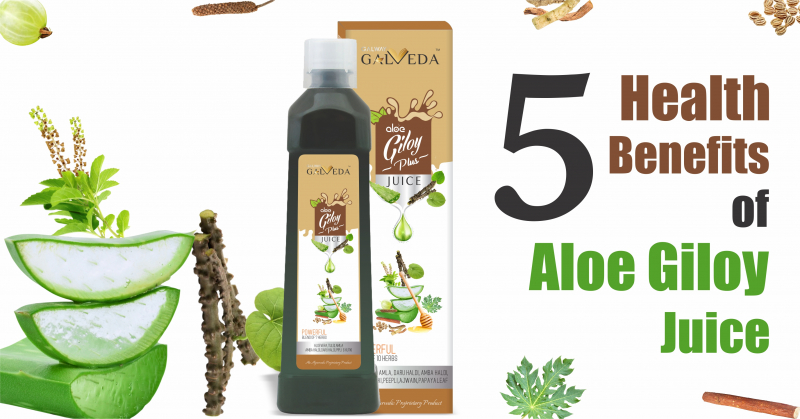 5 Health Benefits Of Aloe Giloy Juice