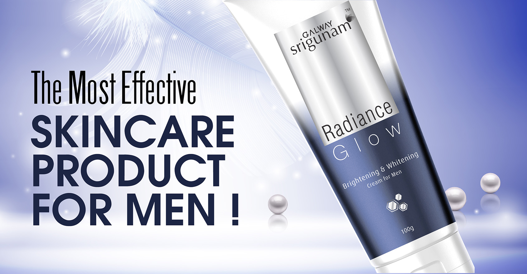 Galway Srigunam Radiance Glow Brightening & Whitening Cream for Men